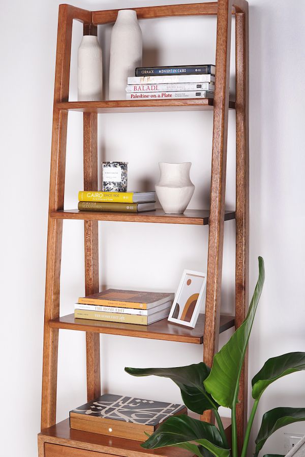 Brown Book Shelf