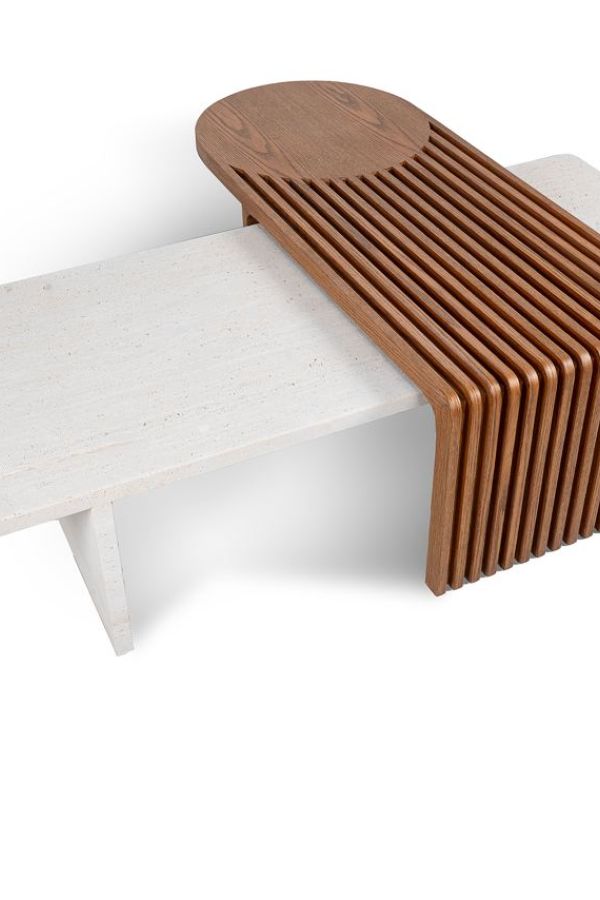 Travantine Stone Table