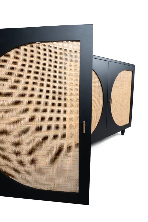 The Black - Rattan buffet