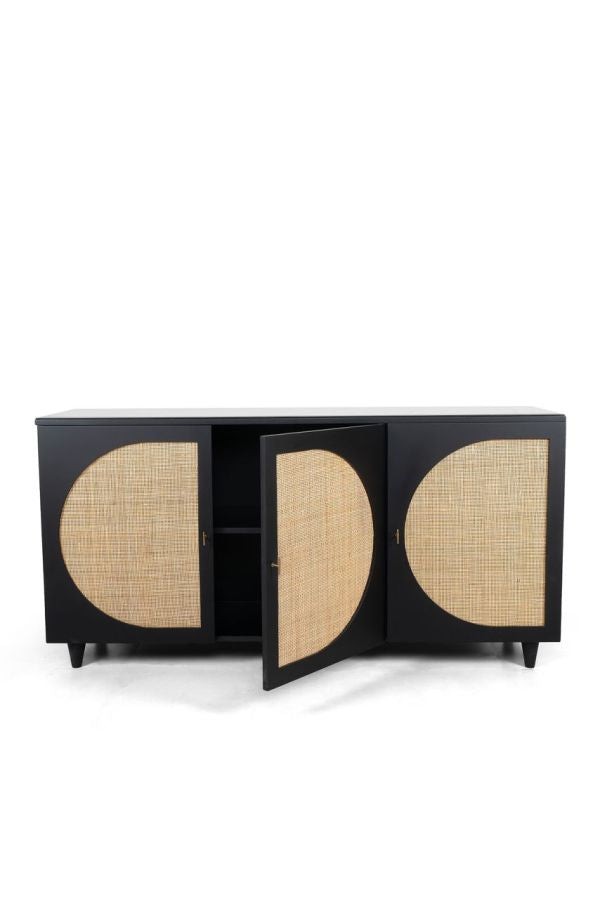 The Black - Rattan buffet