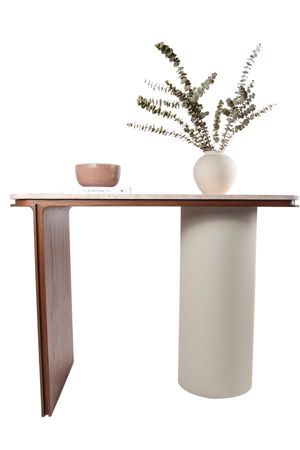 Marble & Micro Cement Console