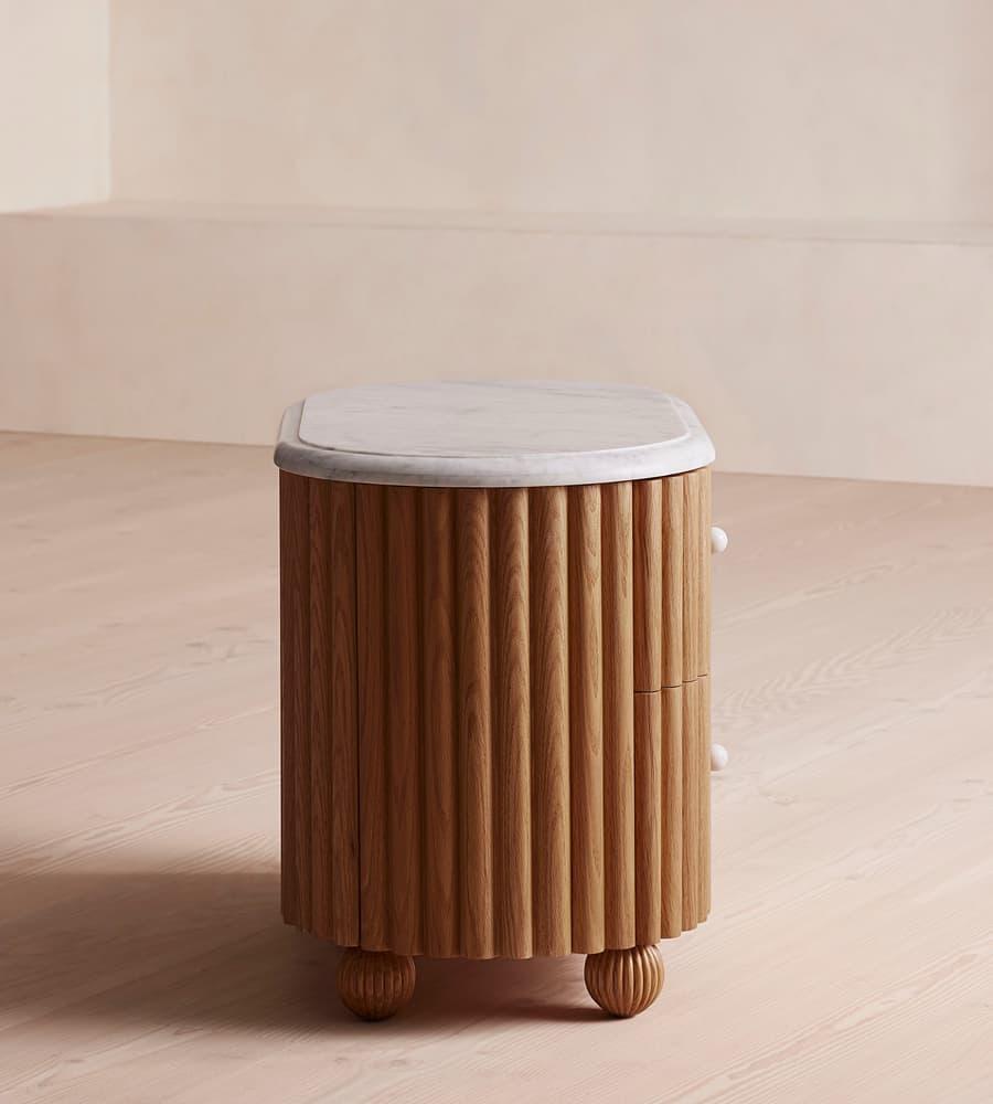 “Mawj” Side Cabinet – Where Craft Meets Elegance