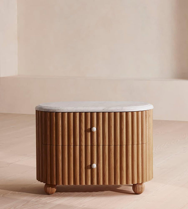 “Mawj” Side Cabinet – Where Craft Meets Elegance