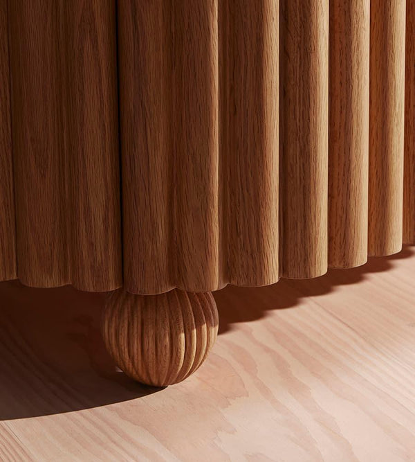 “Mawj” Side Cabinet – Where Craft Meets Elegance