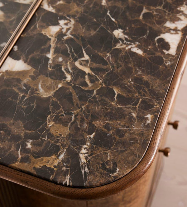 Wooden Console with Mirror – A Harmonious Statement of Style