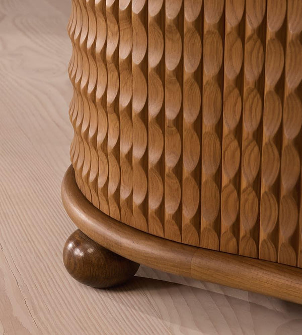 “Naqsh” Cabinet – Where Texture Meets Luxury