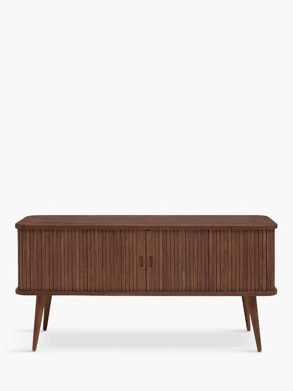 Wooden TV Console – Elegant Form, Smart Functionality